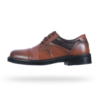 کفش رسمی مردانه مدل کیان 021 (رنگ عسلی)