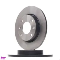 دیسک ترمز عقب خودرو تی آر دبلیو کد DF1217 TRW مناسب پژو پارس و پرشیا بسته ۲ عددی