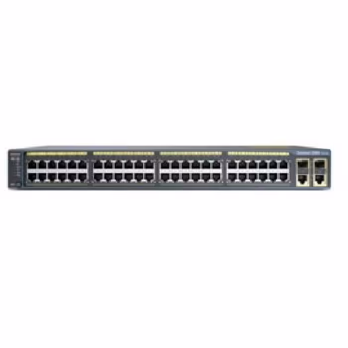 سوئیچ سیسکو شبکه 48 پورت WS-C2960-48PST-L