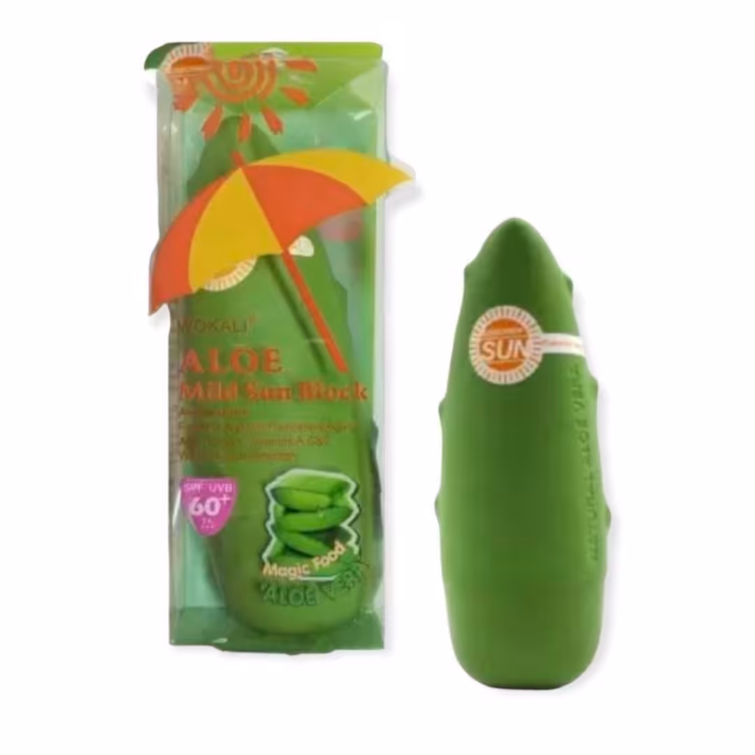کرم ضد آفتاب میوه ای آلوئه ورا (SPF60)
