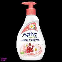 مایع دستشویی کرمی اکتیو (Active) مدل صورتی مقدار 350 گرم