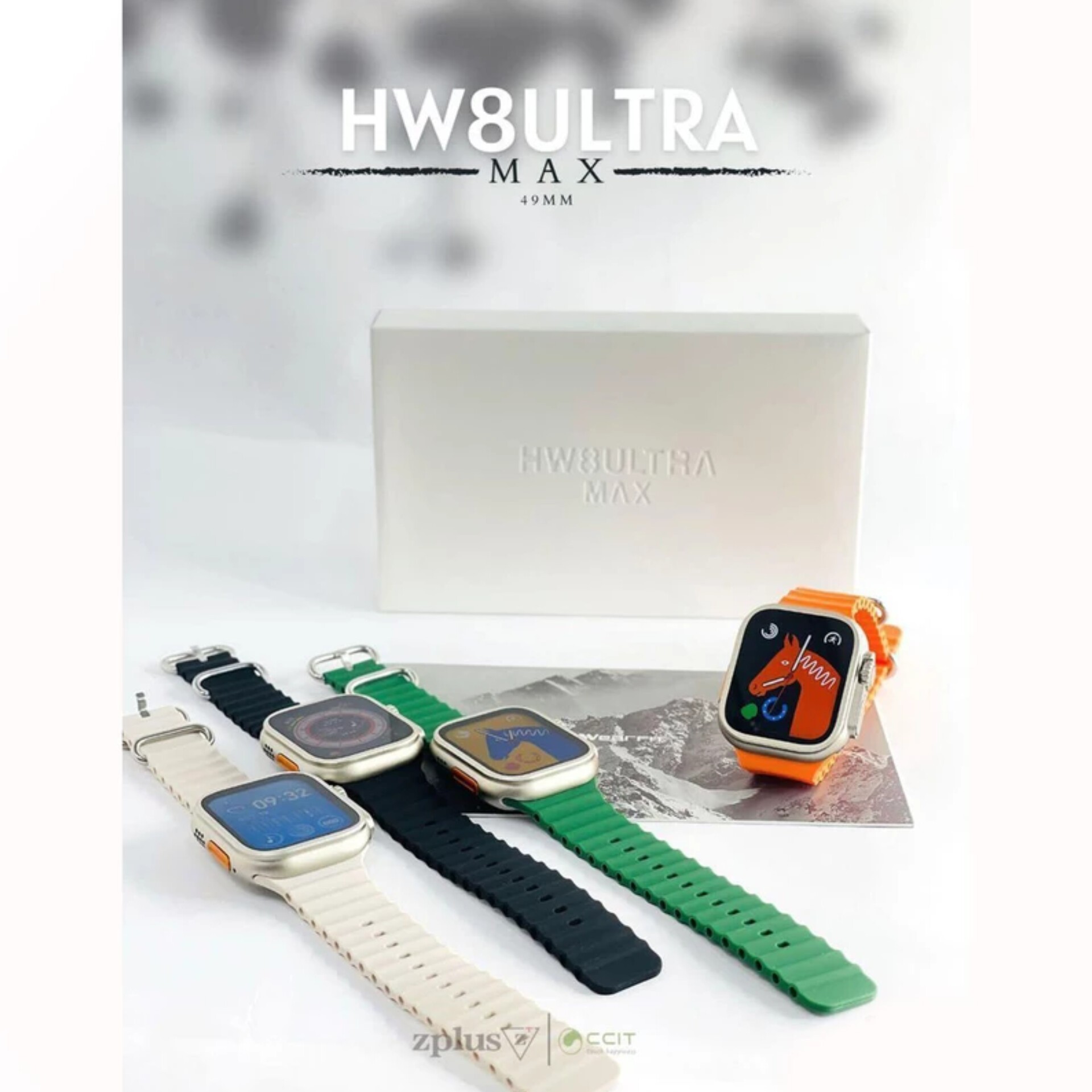 ساعت هوشمند hw8 ultra max (ارسال رایگان )-(فروش عمده و تک )