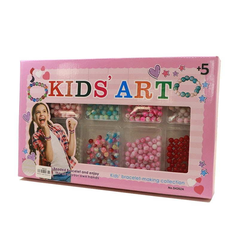 بازی فکری مهارتی ست دستبند سازی 500تیکه-اسباب بازی آموزشی-اسباب بازی فکری 