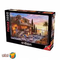 پازل 3000 تکه آناتولین مدل Romance in the Mediterranean کد 4911