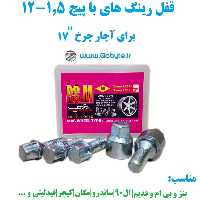 قفل رینگ های با پیچ 1.5-12 برای آچار چرخ شماره 17 پی اس ام