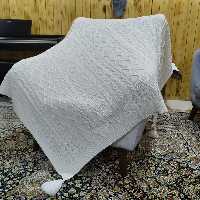 شال مبل و تخت مدل رویا سایز 175در145 سانتیمتر  استخوانی