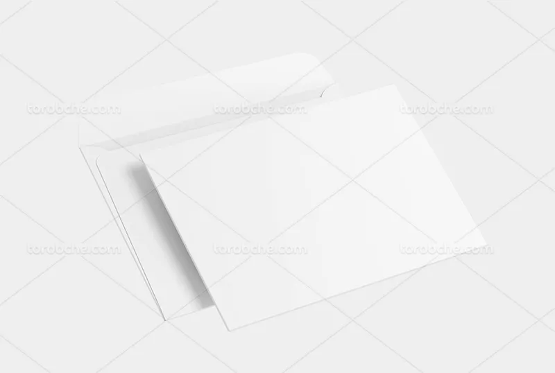 موکاپ PSD پاکت نامه | گرافیک با طعم تربچه