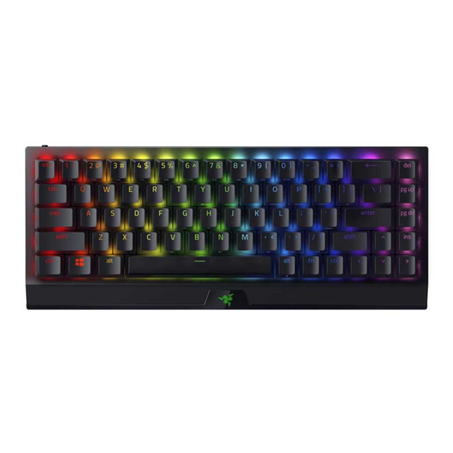 قیمت و خرید کیبورد گیمینگ بیسیم ریزر Blackwidow V3 Mini HyperSpeed Yellow Switch | یاس ارتباط