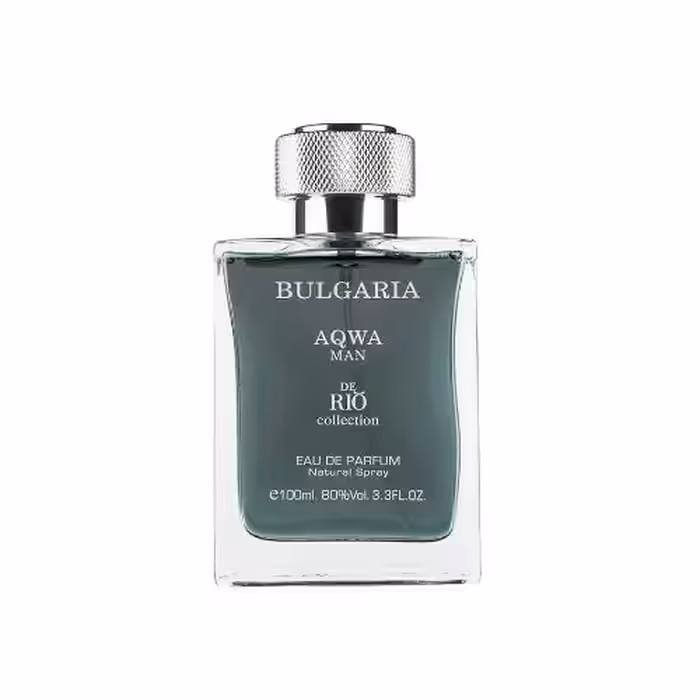 عطر ادکلن مردانه بولگاری آکوا پور هوم ریو کالکشن مدل بولگاریا آکوا (Rio Bulgaria Aqwa) حجم 100 میل