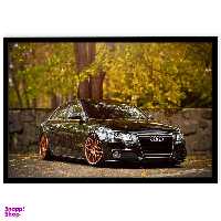 تابلو نوری بکلیت طرح ماشین آئودی مدل B4718