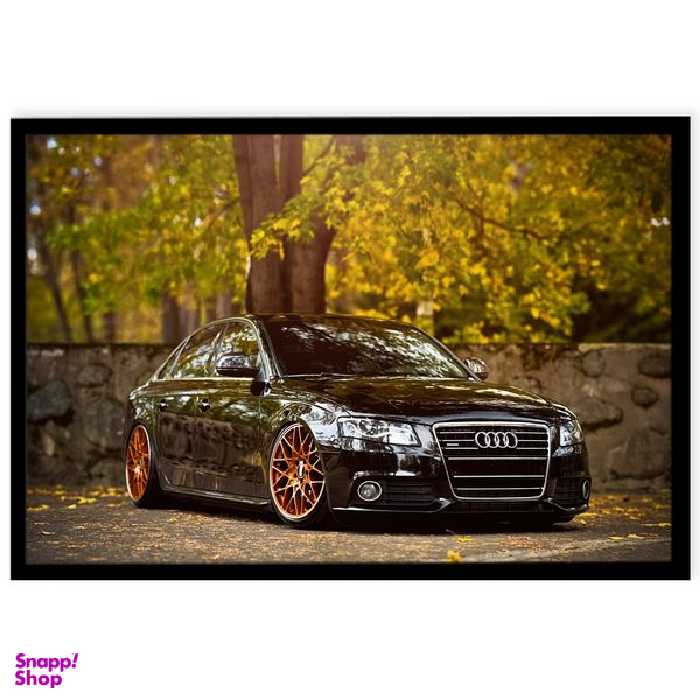 تابلو نوری بکلیت طرح ماشین آئودی مدل B4718