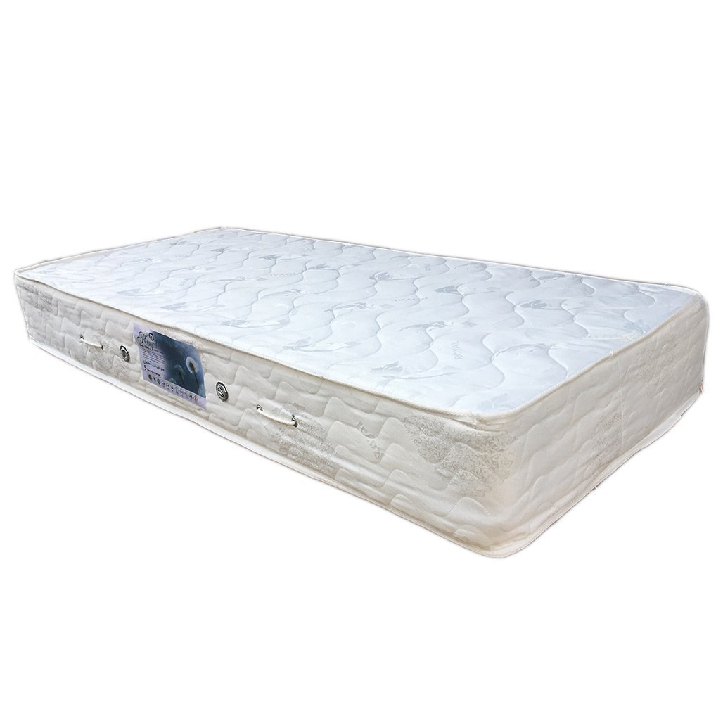 تشک رویال مدل طبی فنری آسمان M05 یک نفره سایز 90x200 سانتی متر