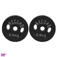 وزنه دمبلی رکورد کد 1105 وزن 1.5 کیلوگرم بسته 2 عددی