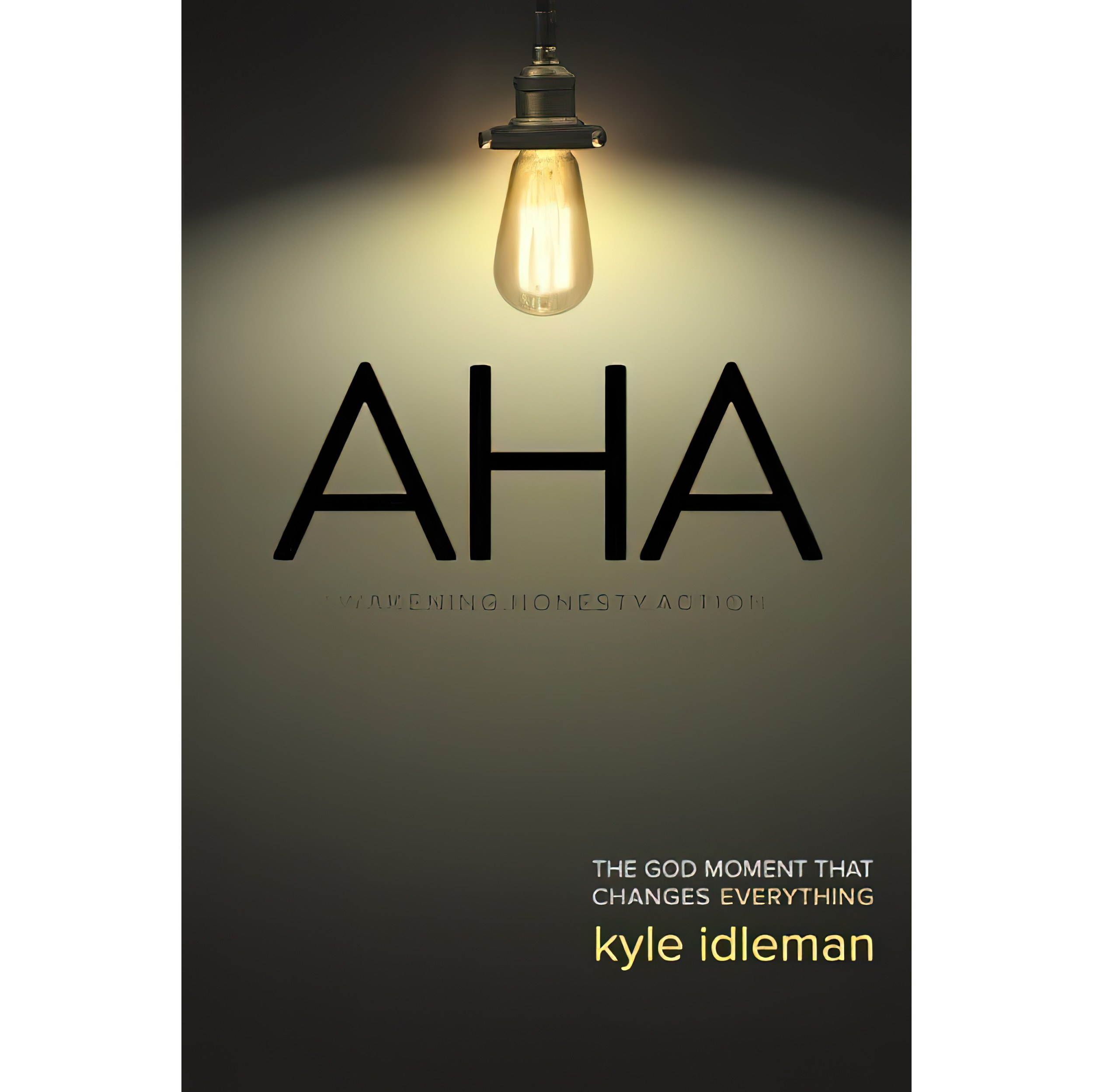 کتاب زبان اصلی AHA اثر Kyle Idleman انتشارات David C Cook