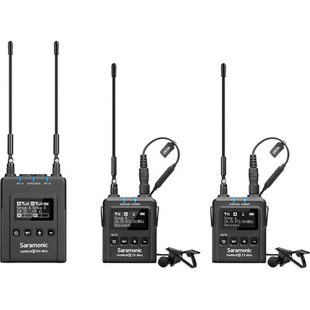 میکروفون بی سیم سارامونیک Saramonic UwMic9S Mini Kit2 wireless Microphone