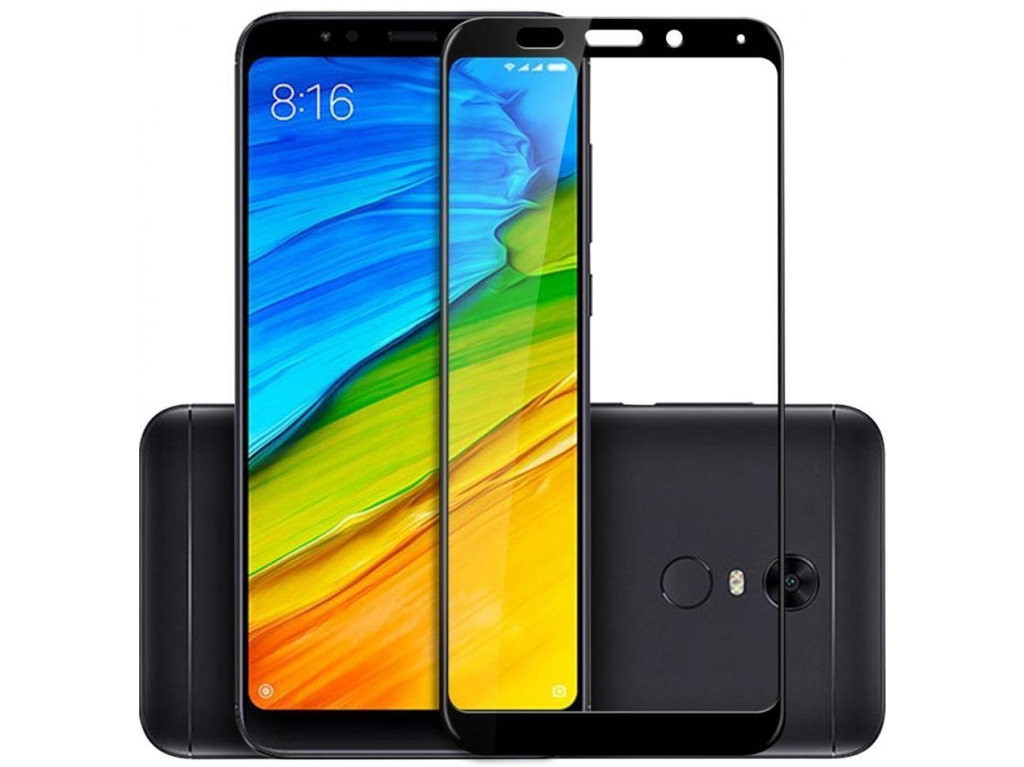 گلس و محافظ تمام صفحه Mletubl Full Glass For Redmi 5 Plus