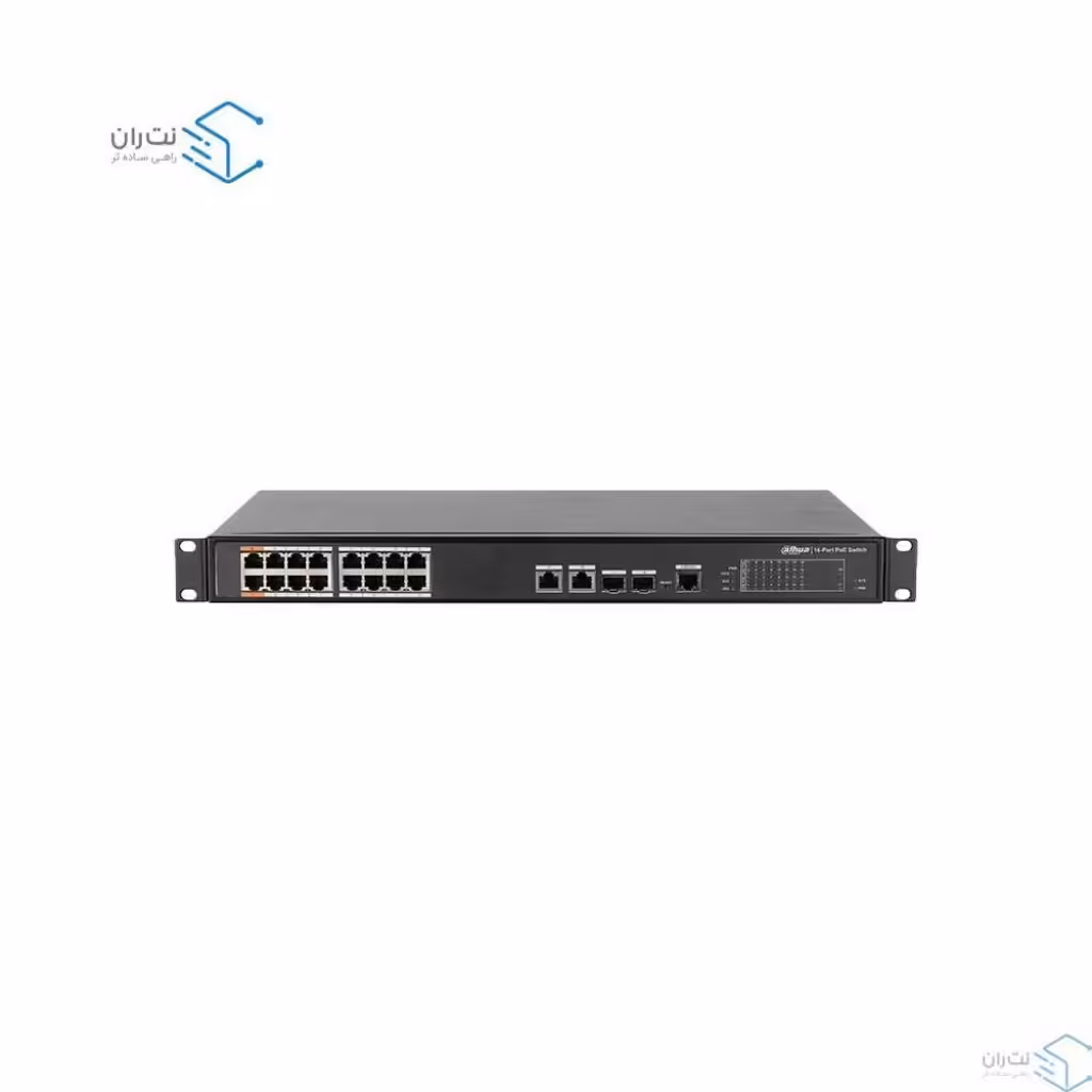 قیمت و خرید سوییچ شبکه 16 پورت داهوا مدل DH-PFS4218-16ET-240 | نت ران