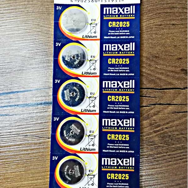 
باتری سکه ای maxell مدل 2025 