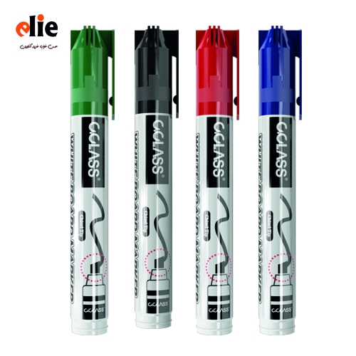 ماژیک وایت برد سی کلاس ست 4 عددی