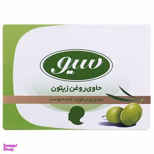 صابون سیو (siv) حاوی روغن زیتون وزن 125 گرم