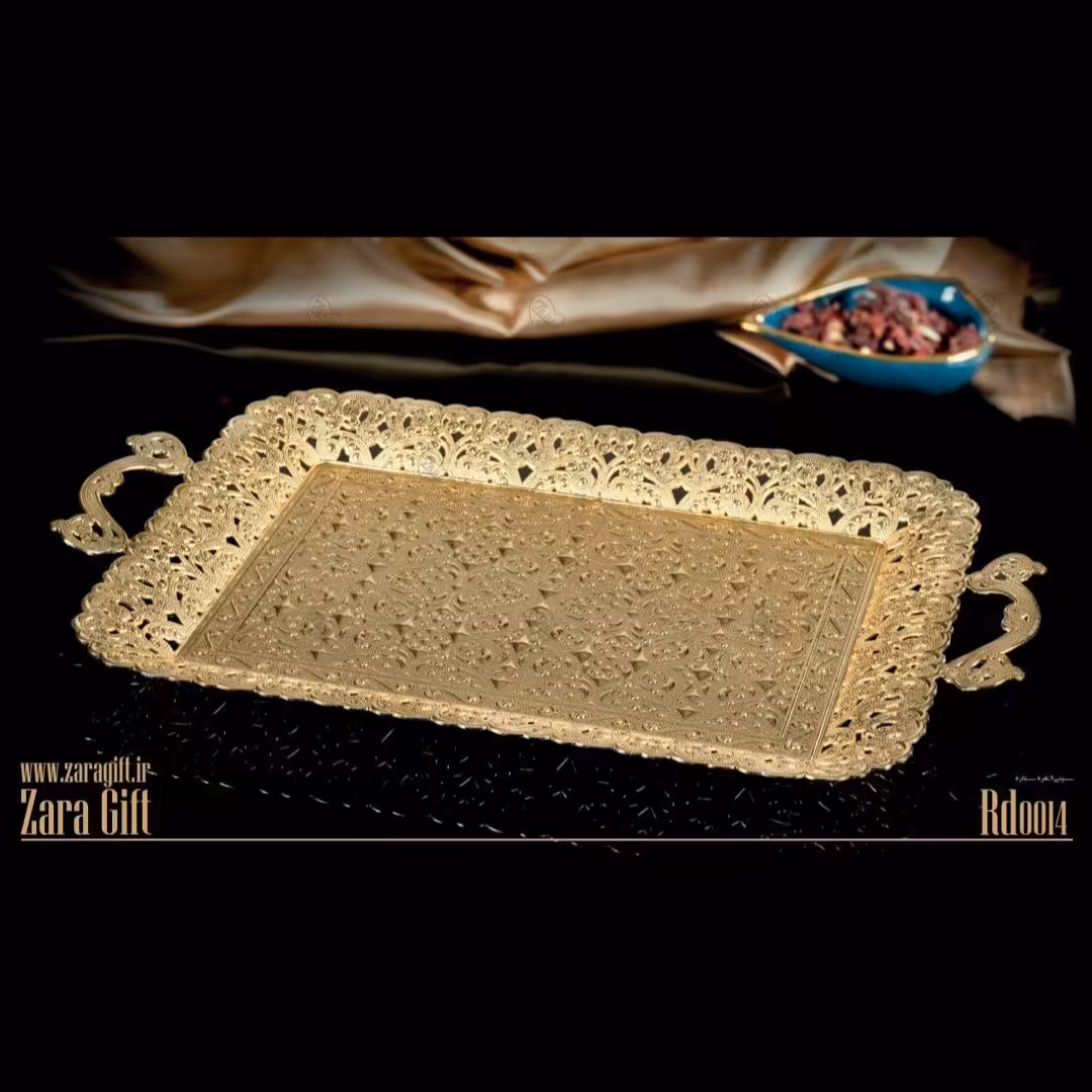 سینی ستاره زارا برند اورجینال  اصل ترکیه در 3 رنگ طلایی و مسی و نقره ای سیلور ترک