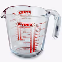 شیر جوش 0.5 لیتر مدرج پیرکس مدل Classic Glass