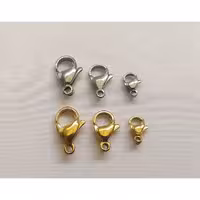 قفل طوطی نقره ای سایز کوچک