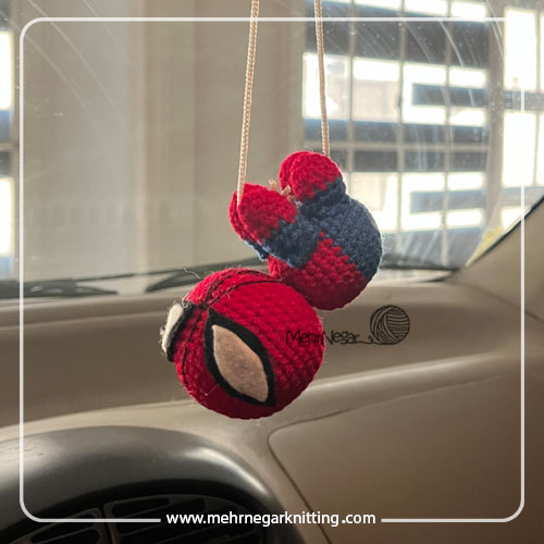 آویز ماشین اسپایدرمن