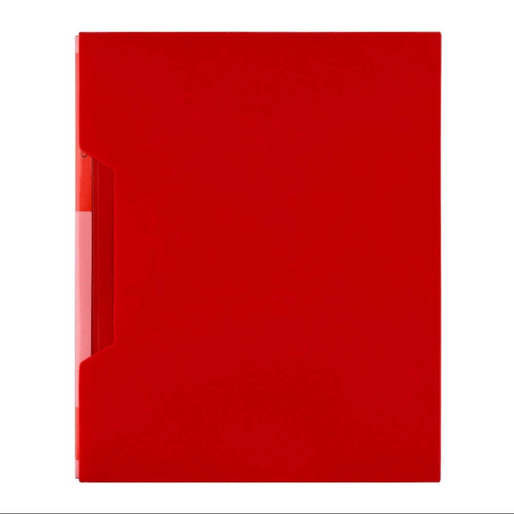 کلیربوک  100 برگ پاپکو مدل قاب دار مات کد A4-100M رنگ قرمز