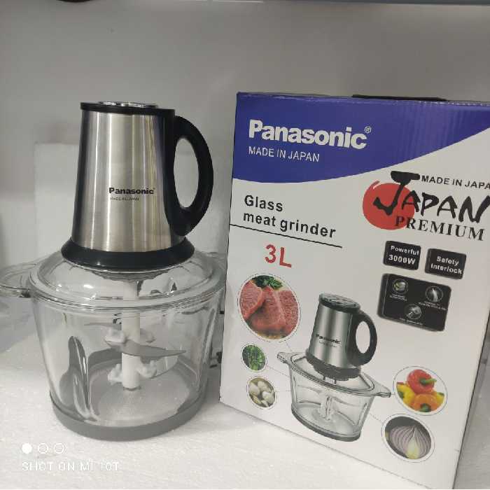 خردکن پاناسونیک سه لیتری کاسه استیل 