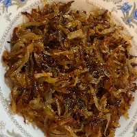 پیاز داغ کاراملی خوش عطر و خوش طعم