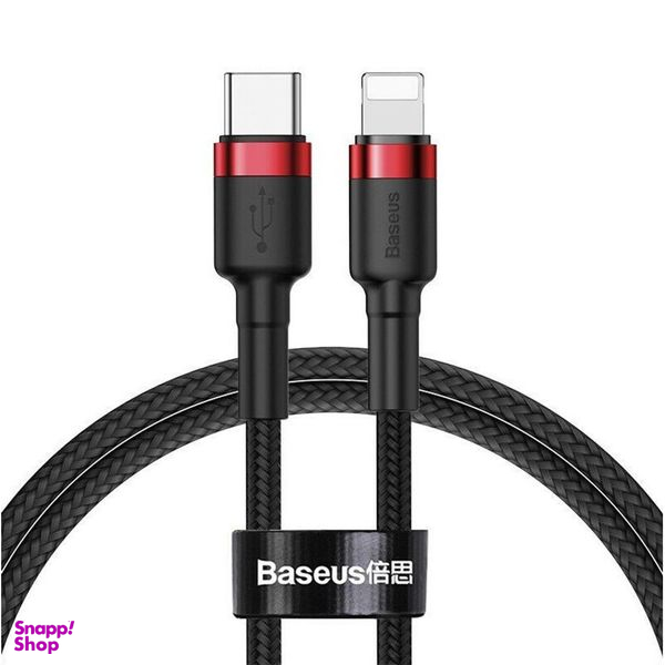 کابل تبدیل USB-C به لایتنینگ باسئوس مدل CATLKLF-91 طول 1 متر