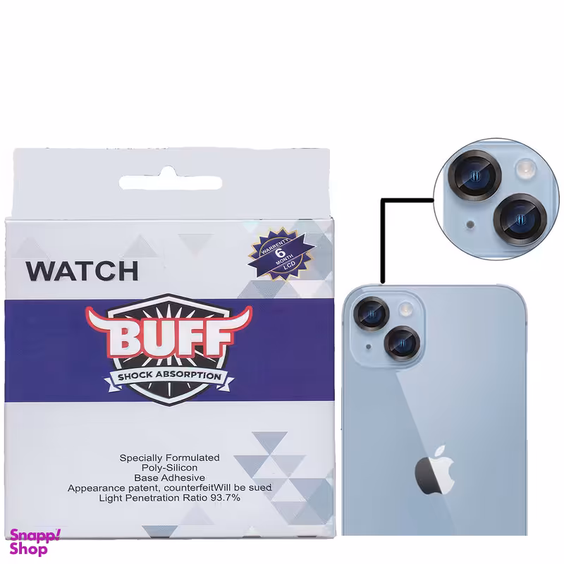 محافظ لنز دوربین بوف مدل HD-ColorLenz-G مناسب برای گوشی موبایل اپل Iphone 15  / 15 Plus