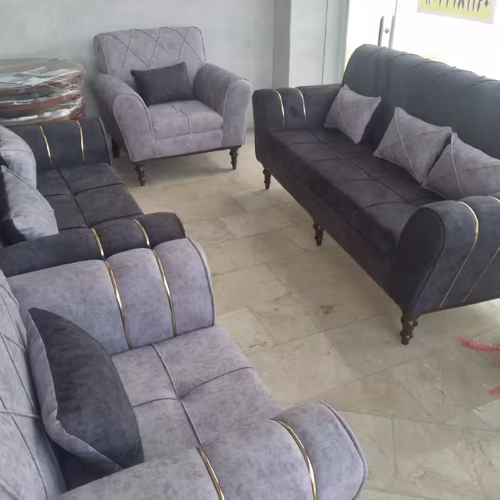 مبل راحتی اسکارلت رودی پایه خراطی