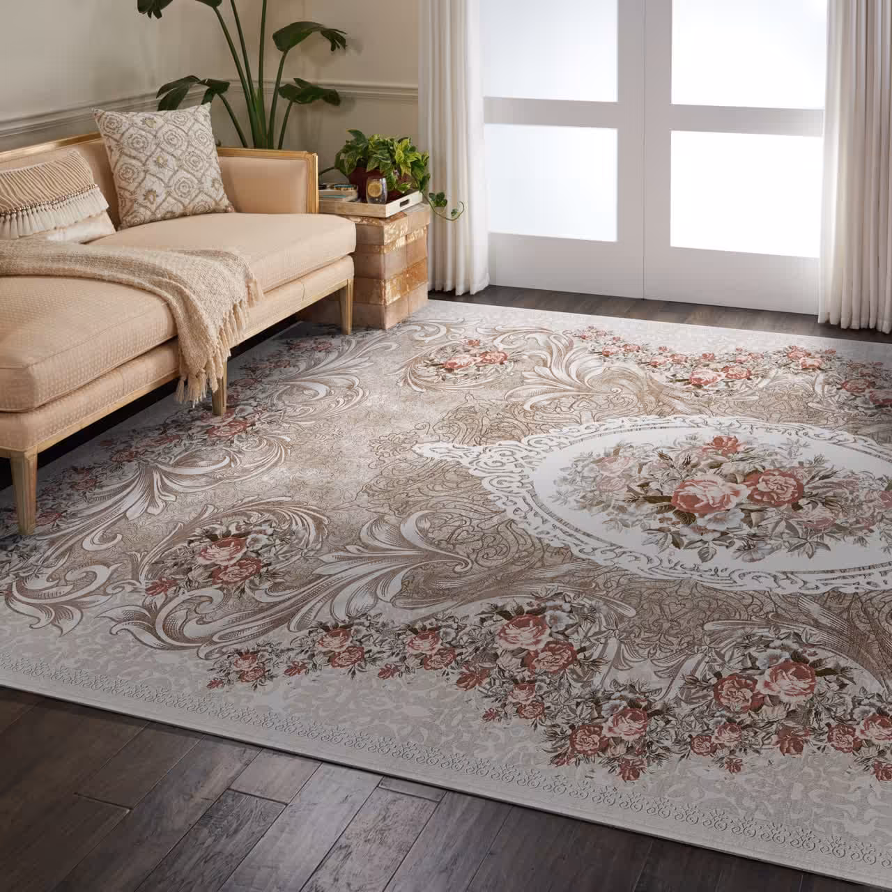 روفرشی کشدار ضد آب مخمل شانل ابریشم کد 95T سایز 24 متری