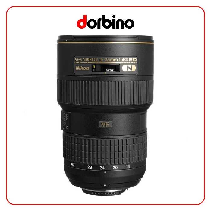 لنز نیکون Nikon AF-S NIKKOR 16-35mm f/4G ED VR Lens - فروشگاه دوربین دوربینو