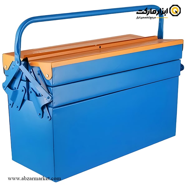 جعبه ابزار فلزی اتوماتیک بلند وفایی 50 سانتی متر مدل 523