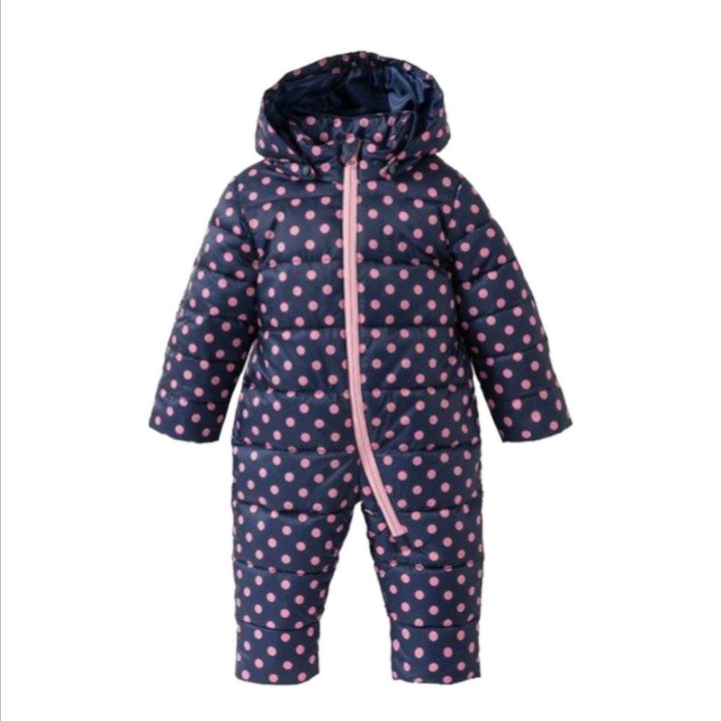 کاپشن سرهمی نوزادی طرحدار برند لوپیلو lupilu