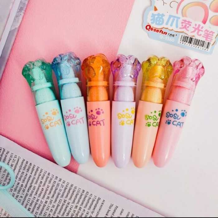 هایلایتر6عددی طرح پنجه