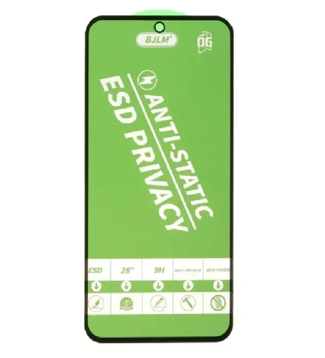 محافظ تمام صفحه (گلس) آنتی استاتیک پرایویسی سامسونگ گلکسی A55 / A35