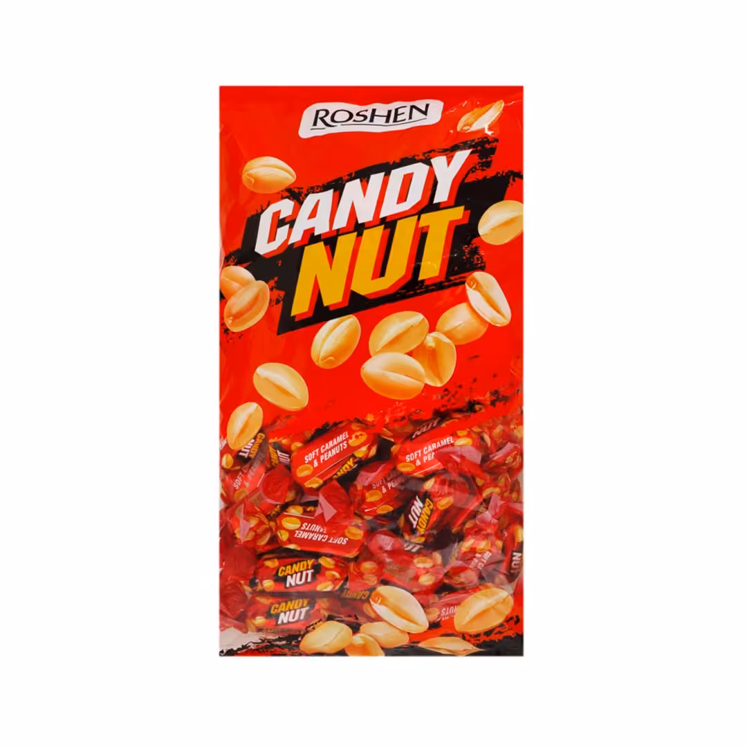 شکلات کاکائویی کندی نات قرمز روشن Candy Nut بسته 1 کیلویی | فروشگاه ارس ترک