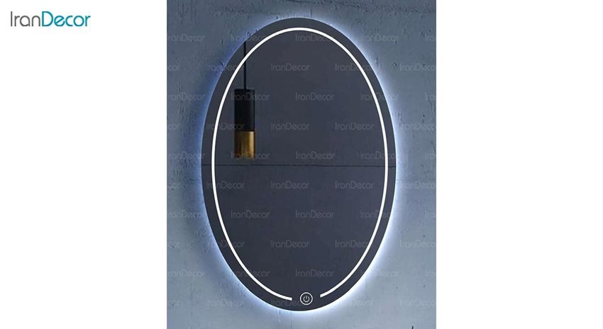آینه بیضی هوشمند بک لایت مدل F-403