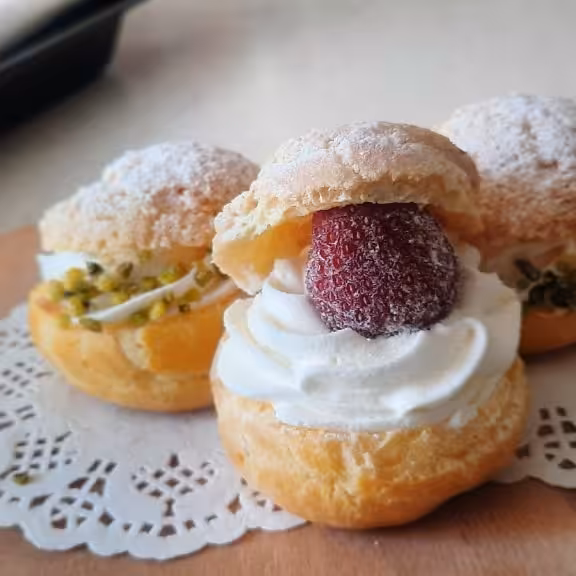 دبل چاکس کوکی +سامر فیلنیگ همراه با میوه ورویه گردویی