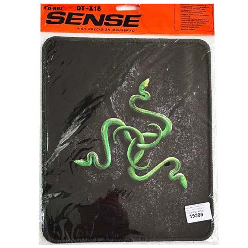 پد ماوس 21*25 سانتی دی نت D-NET X18 طرح ریزر کد 90