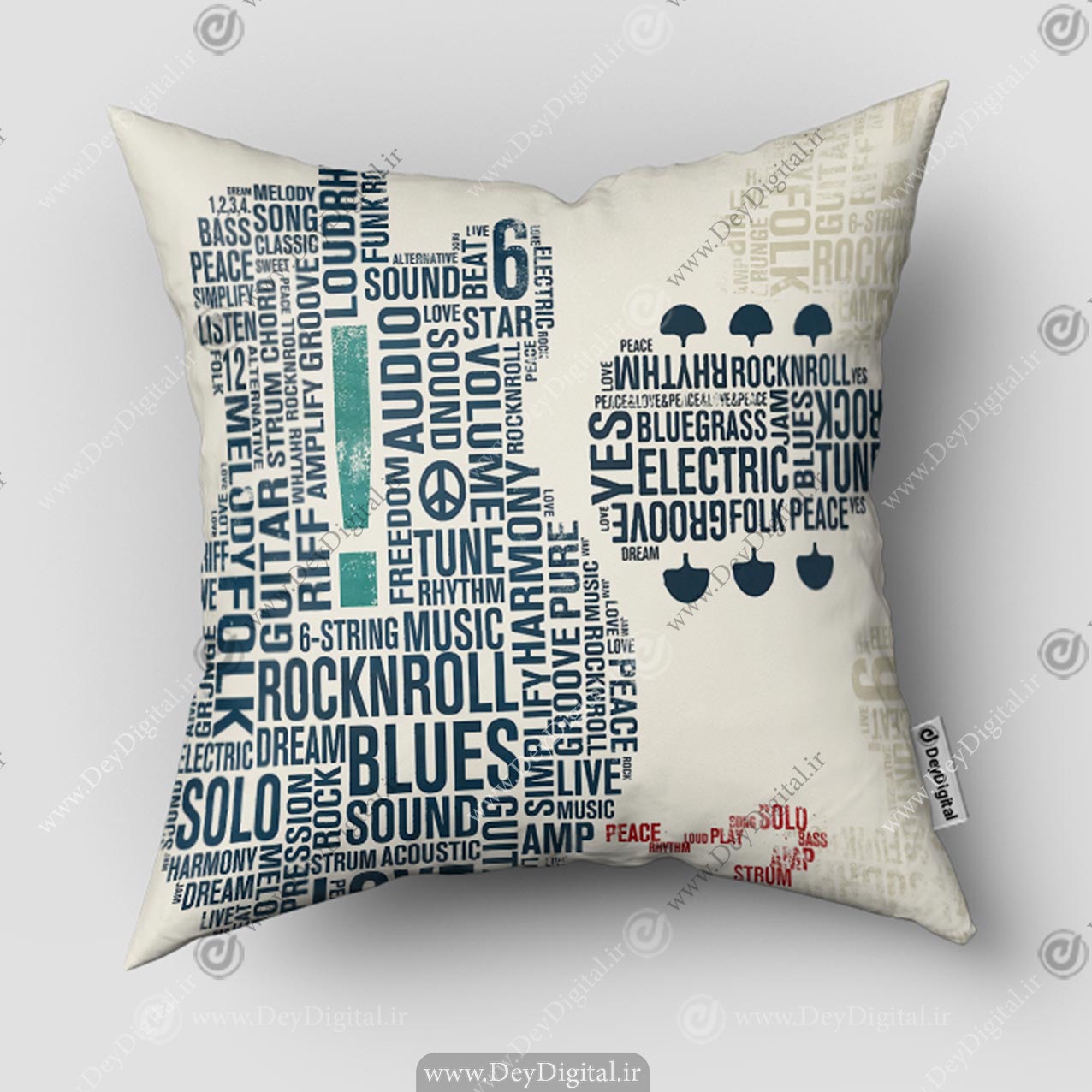 کوسن طرح مفهومی گیتار PK-5395