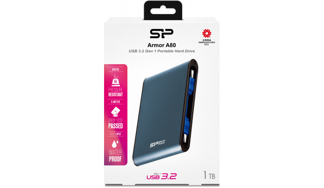 هارد اکسترنال سیلیکون پاور مدل Armor A80 ظرفیت 1 ترابایتSilicon Power Armor A80 External Hard Drive 1TB