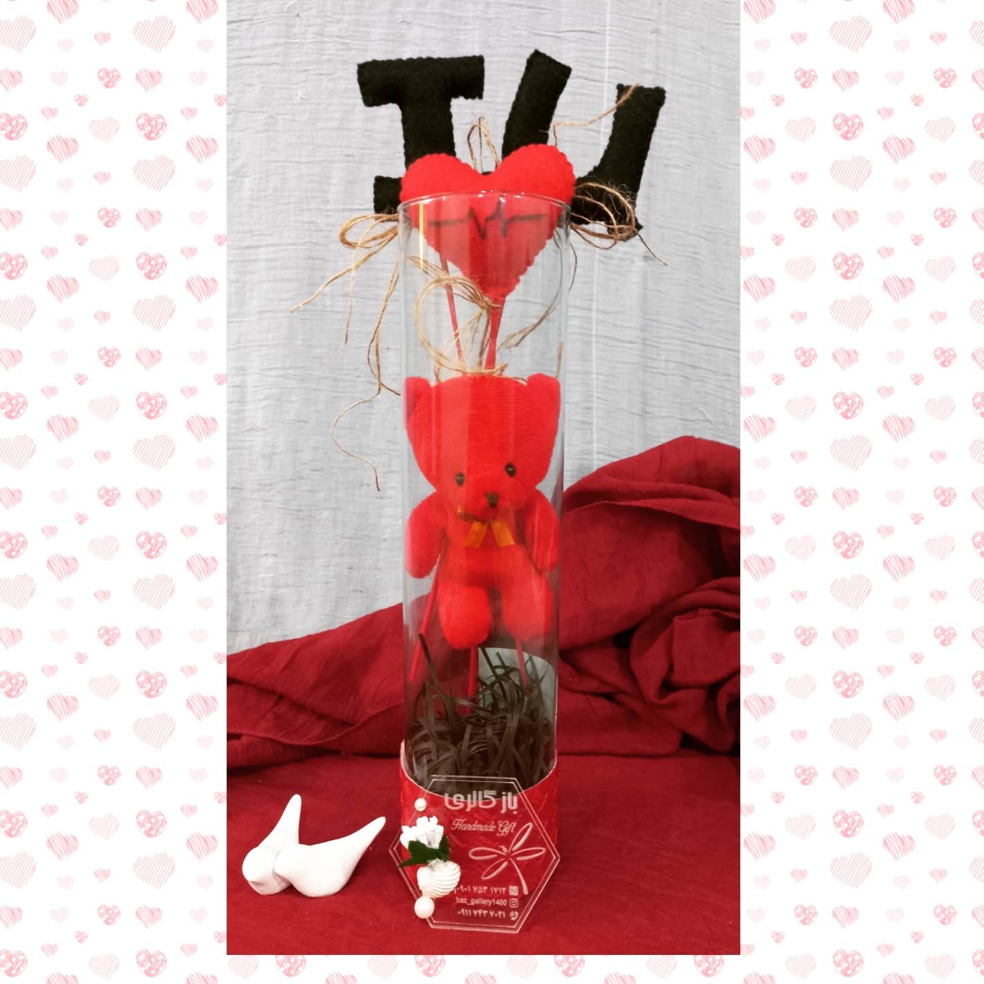 تاپر_ولنتاین (قلب نمدی و I❤️U ) انتخاب با شماست 