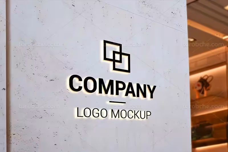 موکاپ لوگو شرکتی | گرافیک با طعم تربچه