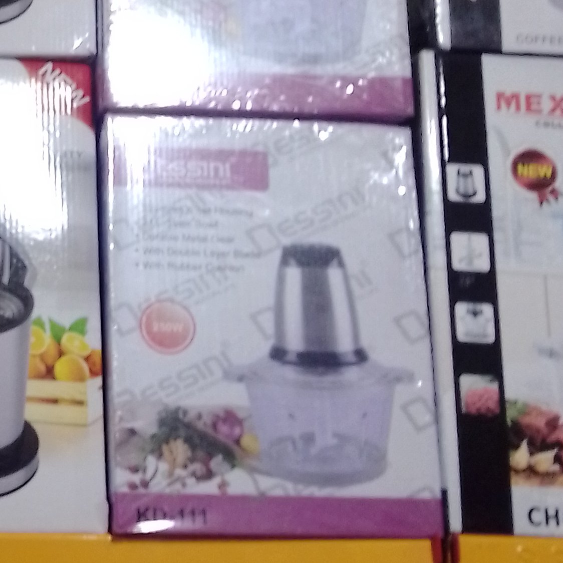 خوردکن و غذاساز مارک معروف دسینی شیشه ای مدل سرعت