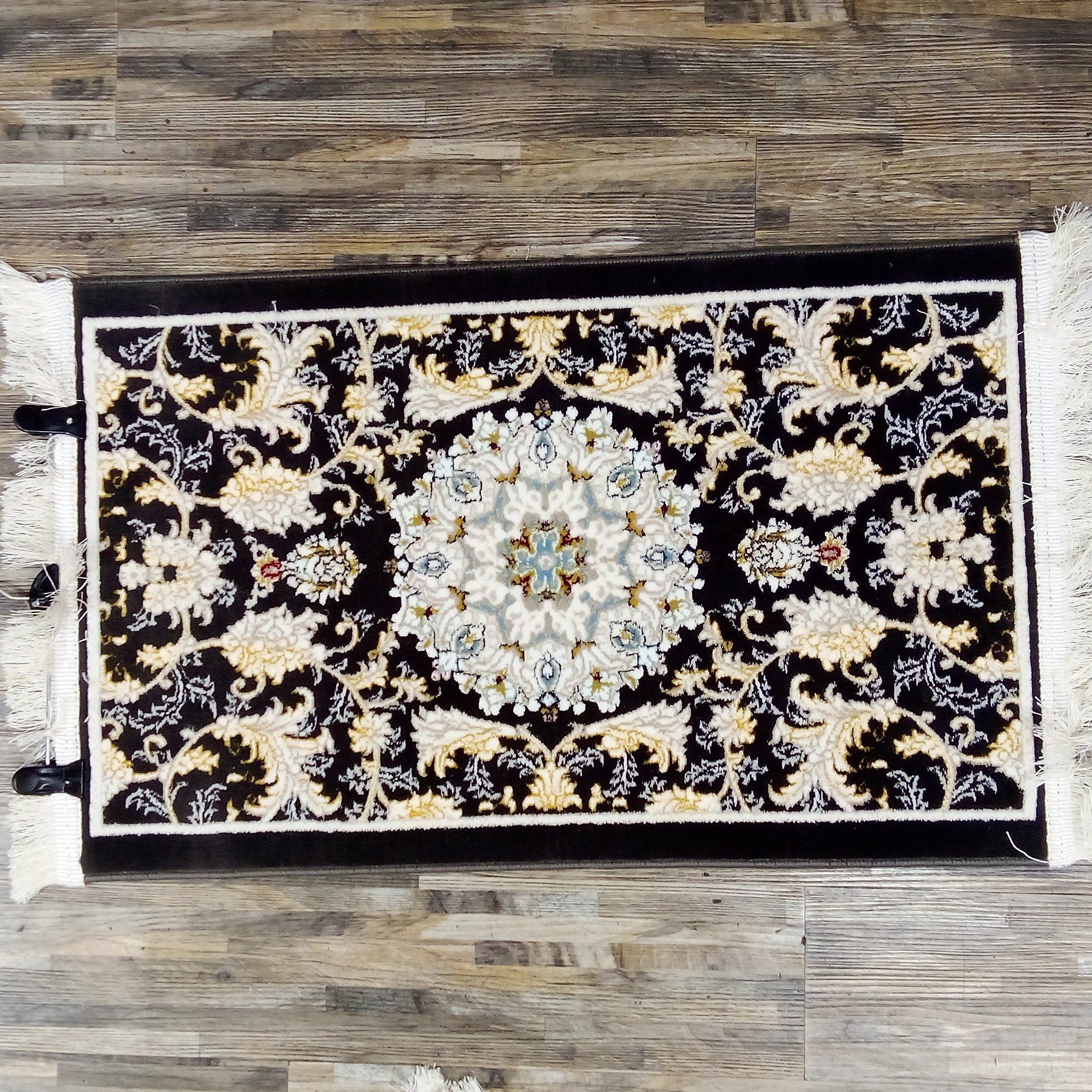 پادری فرش ماشینی 700 شانه تراکم 2550 آکرولیک با طرح مدرن و خاص با رنگبندی  کرم وطوسی و فیلی 9